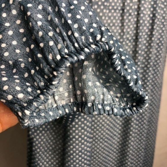 Fred David polk a dot Blouse - Picture 7 of 9